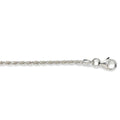 Sterling Silver 2mm Diamond Cut Rope Chain