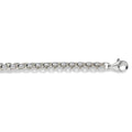 Sterling Silver 3.6mm Rounded Box Chain