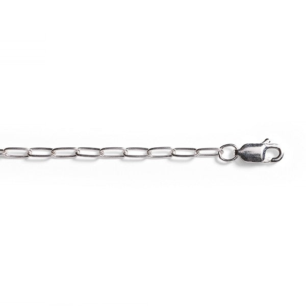 Sterling Silver Tiny Paperclip Chain