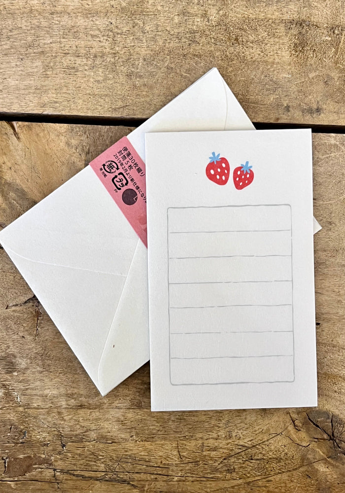 Strawberry Mini Letter Set