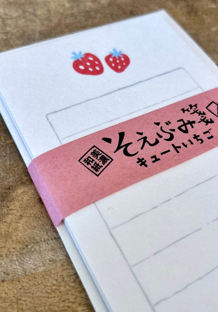 Strawberry Mini Letter Set