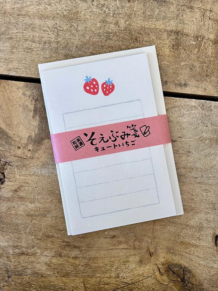 Strawberry Mini Letter Set