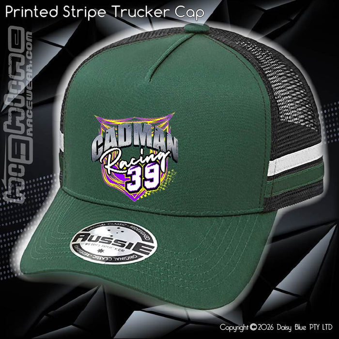 STRIPE Trucker Cap - Justin Cadman