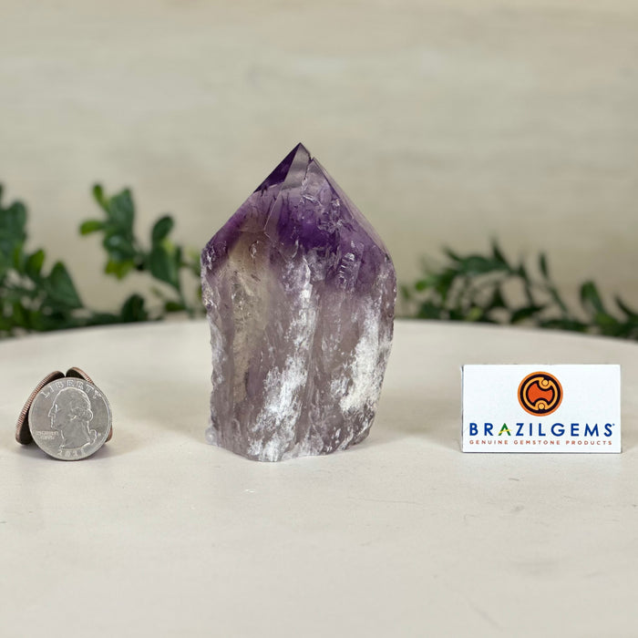 Super Quality Amethyst Crystal Foot & Point 3.6” Tall #3102AM-048 (Buy 2+ Get 30% Off)