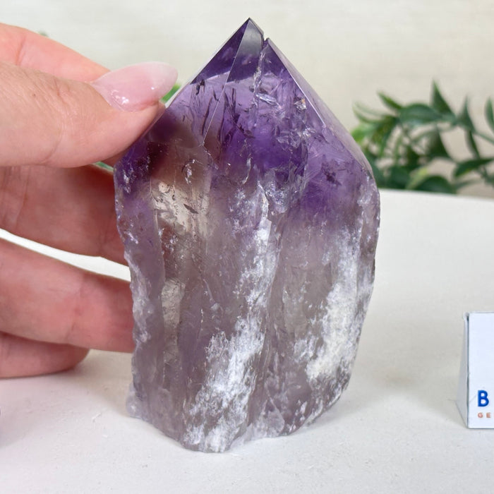 Super Quality Amethyst Crystal Foot & Point 3.6” Tall #3102AM-048 (Buy 2+ Get 30% Off)