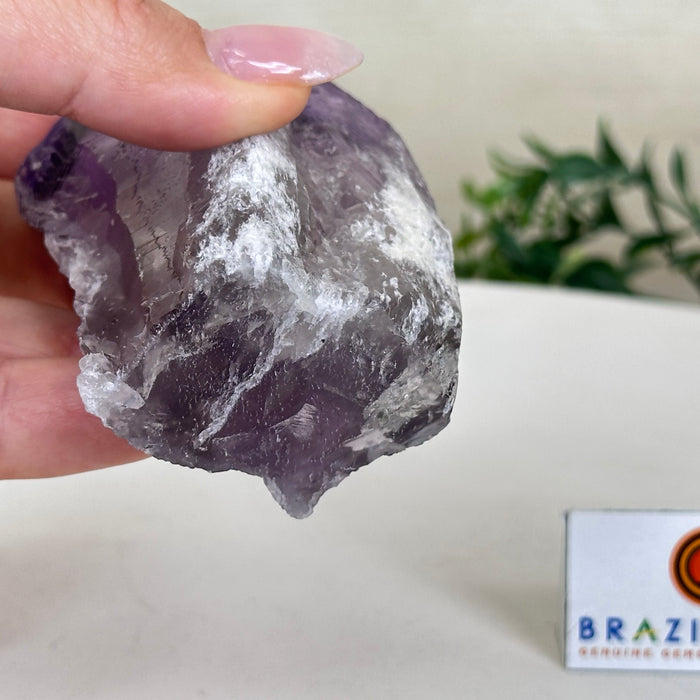 Super Quality Amethyst Crystal Foot & Point 3.6” Tall #3102AM-048 (Buy 2+ Get 30% Off)