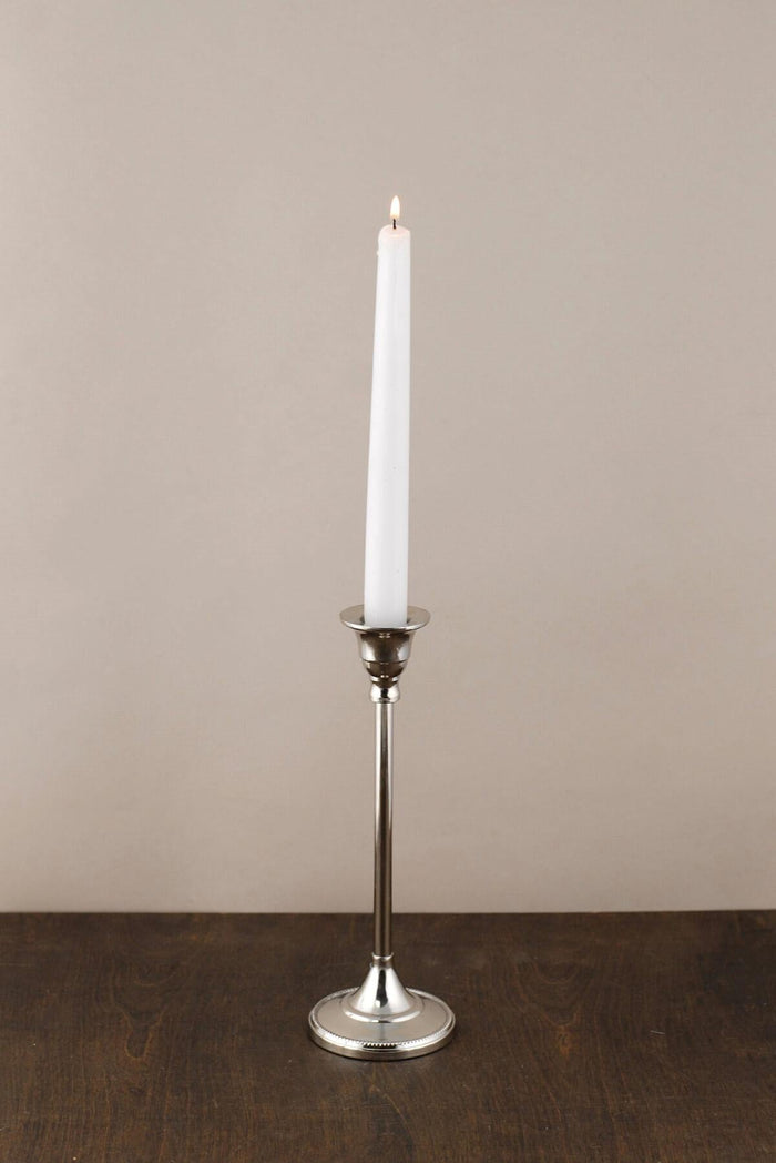 candlestick silver 9in