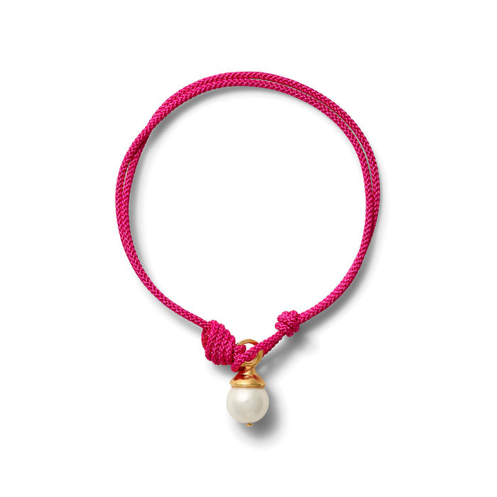 Teeny Bracelet Gold + Pearl