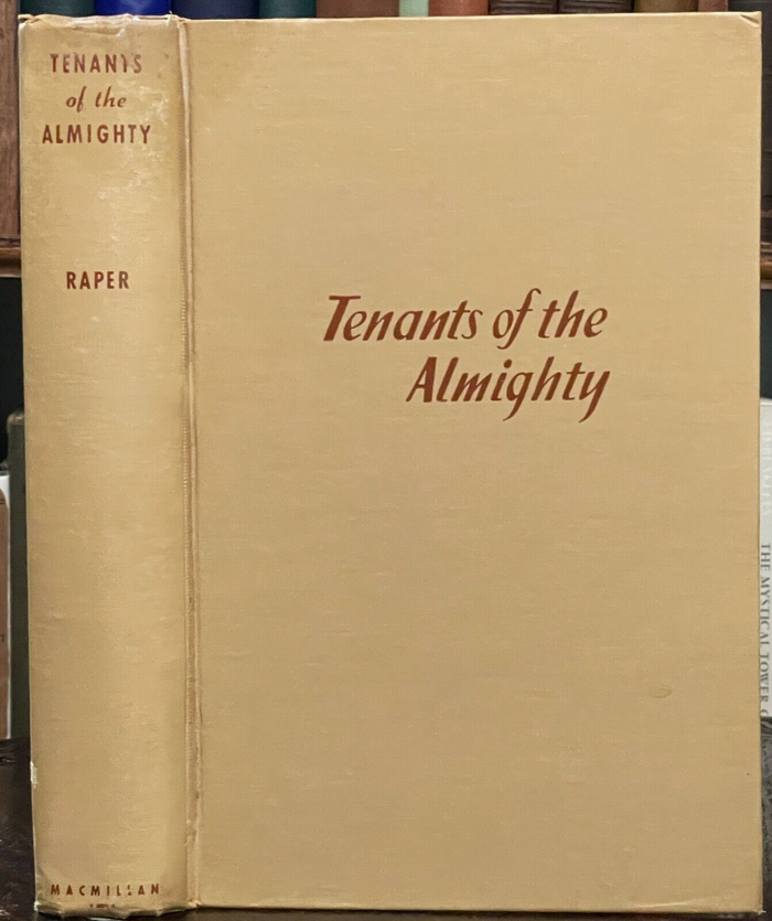 TENANTS OF THE ALMIGHTY - 1st 1943 NEW DEAL GEORGIA PHOTOGRAPHY AFRICAN AMERICAN