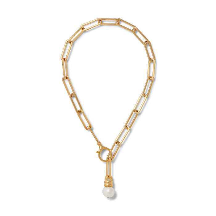 The Architect Link Necklace ~ Gold
