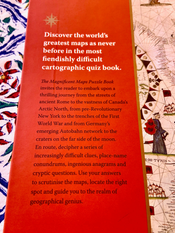 The British Library's Magnificent Maps Puzzle Book