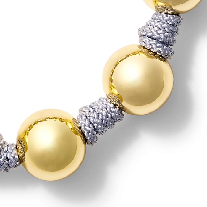 The Knotty Pearled Bracelet ~ Gold