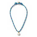 The Paracord + Pebble Pearl Pendant