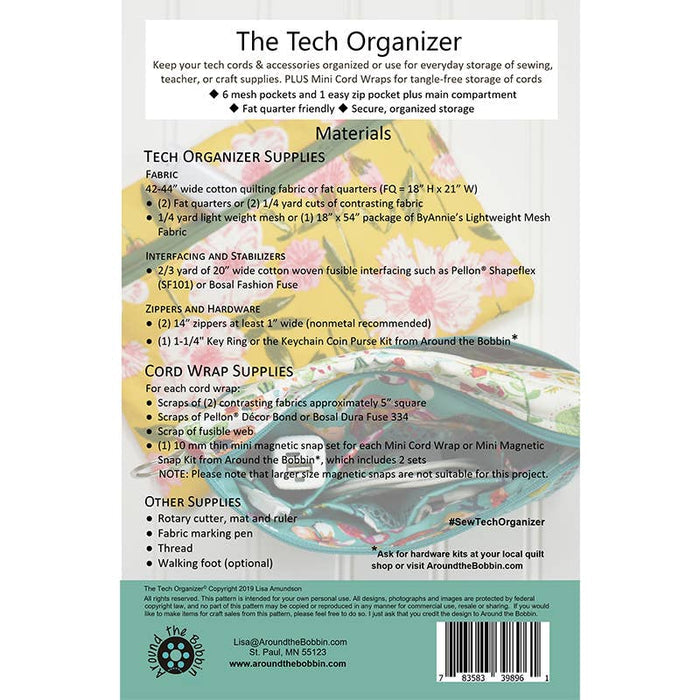 The Tech Organizer | Sewing Pattern