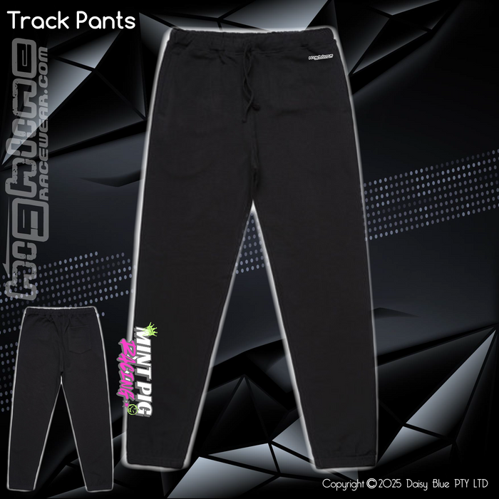 Track Pants - Mint Piglet Race It