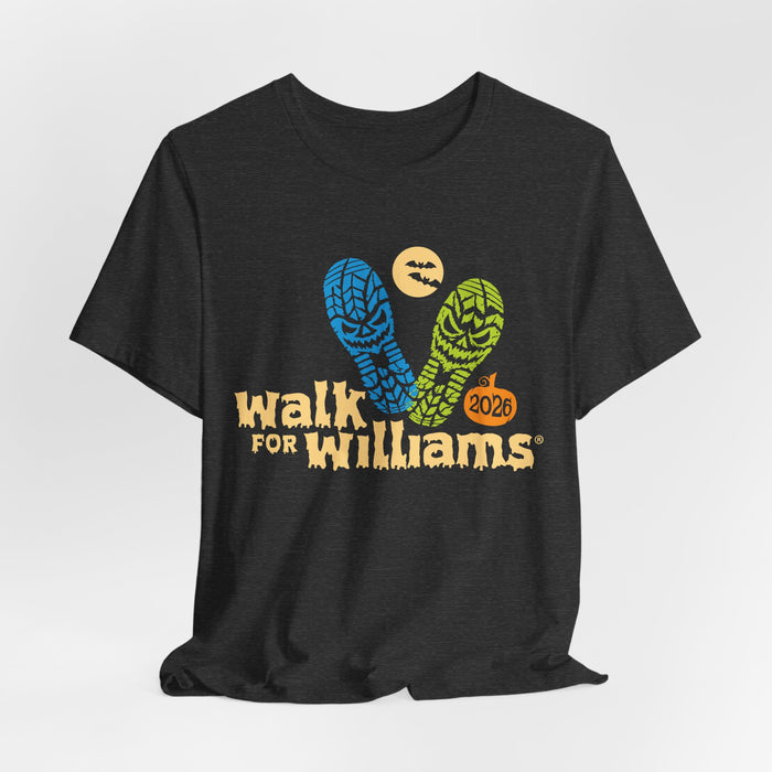 Trick-or-Treat Walk for Williams Adult Unisex Tee 2026