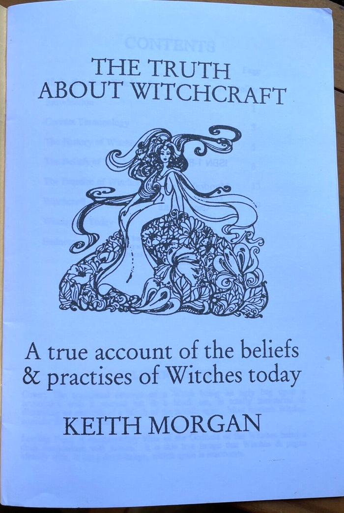 TRUTH ABOUT WITCHCRAFT - Morgan, 1995 - WITCHES WICCA PAGANISM RITUALS BELIEFS