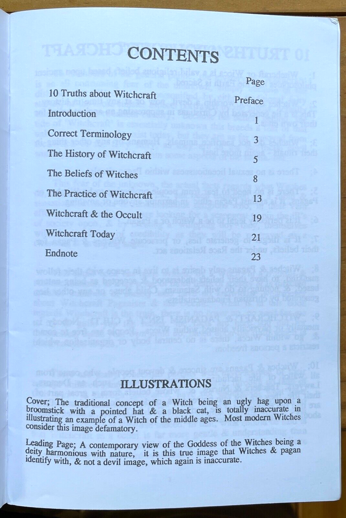 TRUTH ABOUT WITCHCRAFT - Morgan, 1995 - WITCHES WICCA PAGANISM RITUALS BELIEFS
