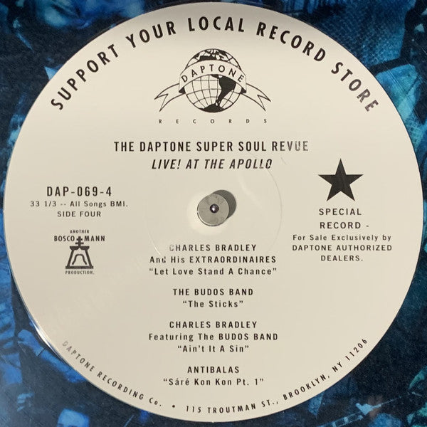 Various Artists –  The Daptone Super Soul Revue LIVE at the Apollo [3xLP Translucent Teal Vinyl MARKED DOWN]– New LP