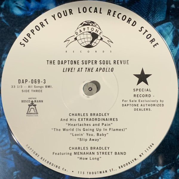 Various Artists –  The Daptone Super Soul Revue LIVE at the Apollo [3xLP Translucent Teal Vinyl MARKED DOWN]– New LP