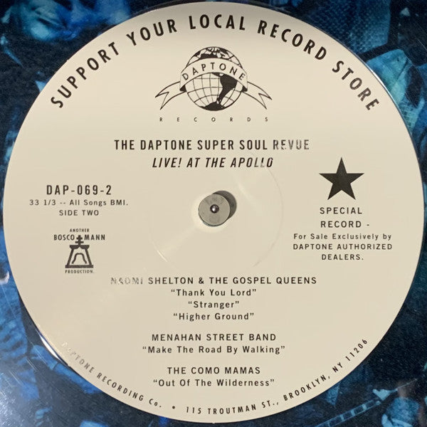 Various Artists –  The Daptone Super Soul Revue LIVE at the Apollo [3xLP Translucent Teal Vinyl MARKED DOWN]– New LP