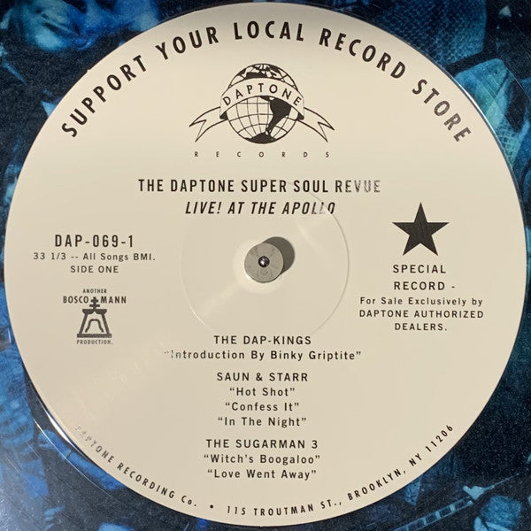 Various Artists –  The Daptone Super Soul Revue LIVE at the Apollo [3xLP Translucent Teal Vinyl MARKED DOWN]– New LP