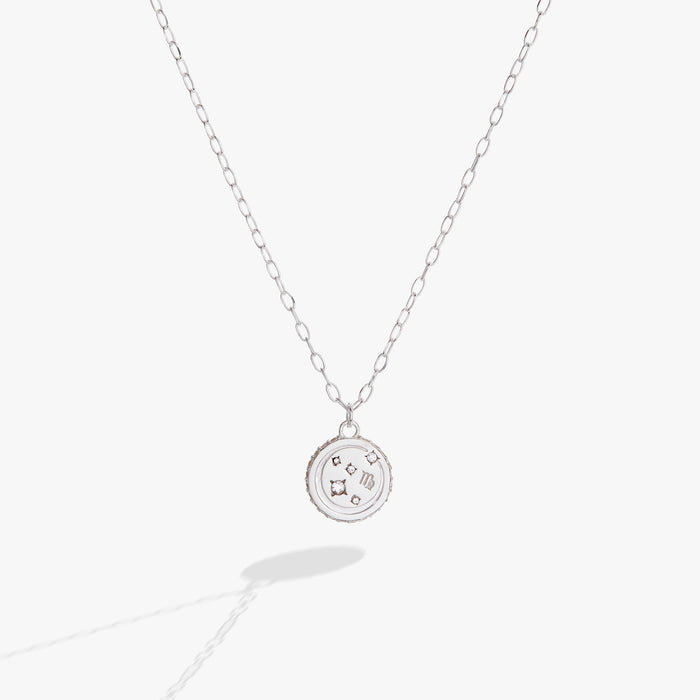 Virgo Zodiac Precious Necklace