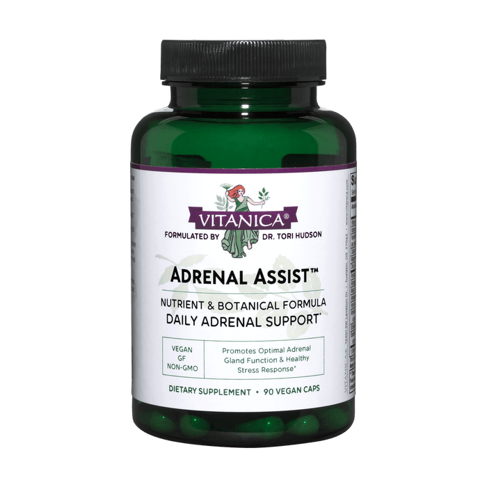 Vitanica Adrenal Assist 90 Vcaps - The Oasis of Health