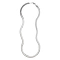 Wide Herringbone Necklace