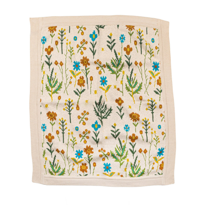 Wild Flower Baby Blanket