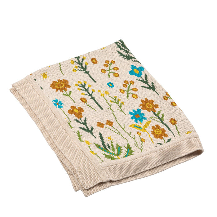 Wild Flower Baby Blanket