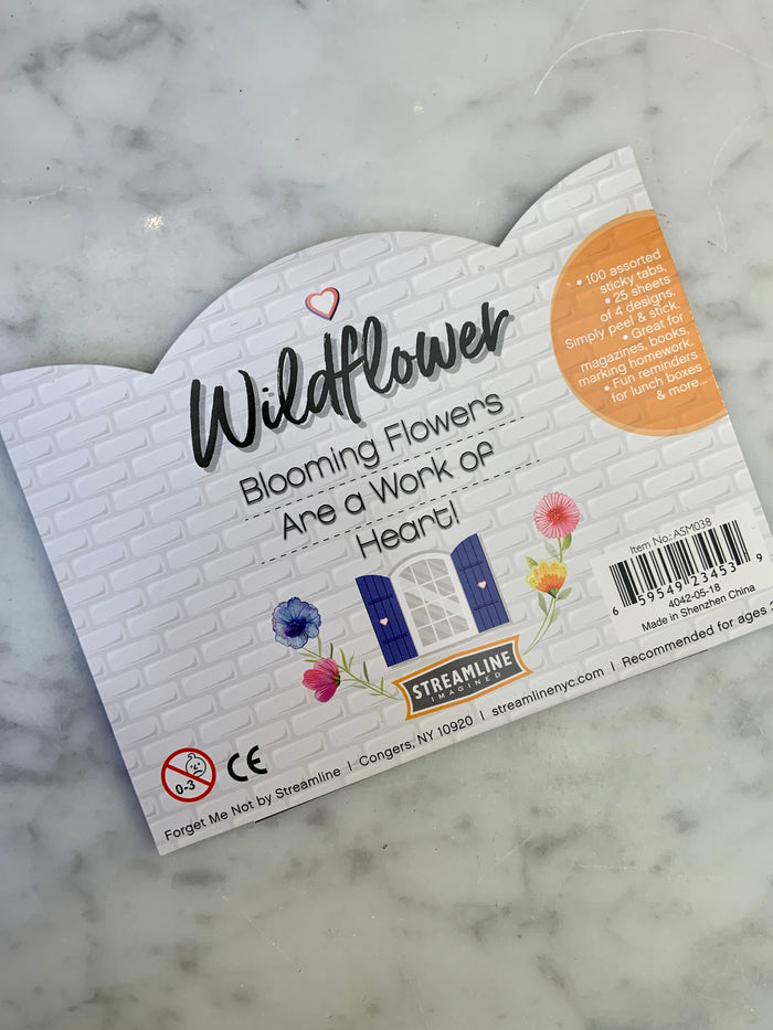 Wildflower Memo Tabs
