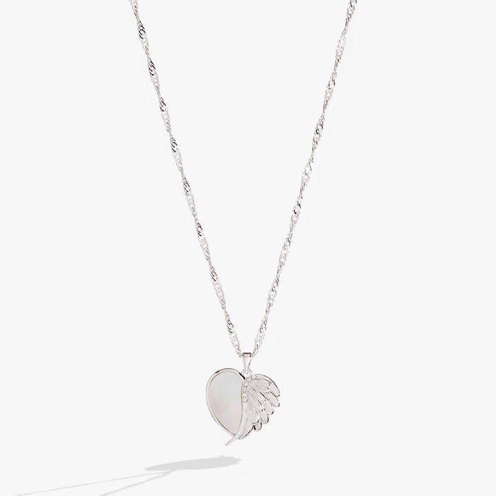 Wings of Protection Charm Necklace