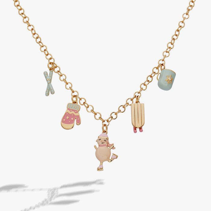 Winter Wonderland Multi Charm Necklace