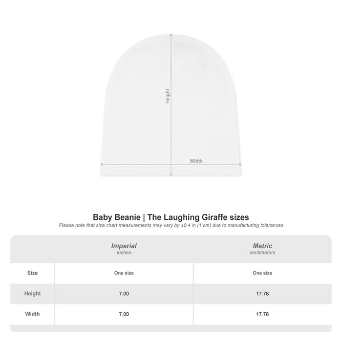 WSA Letters Logo Baby Beanie — Patterned Infant Hat