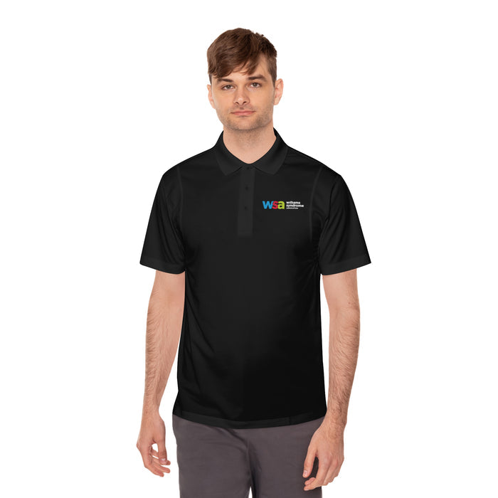 WSA Letters Sport Polo Shirt