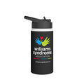 WSA Logo Stainless Steel Water Bottle, Standard Lid