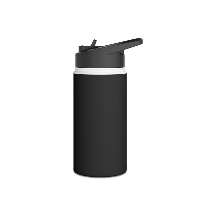 WSA Logo Stainless Steel Water Bottle, Standard Lid
