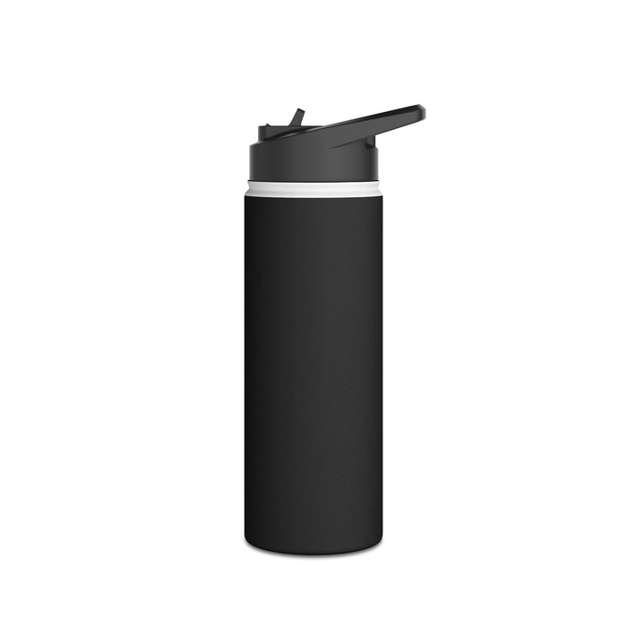 WSA Logo Stainless Steel Water Bottle, Standard Lid